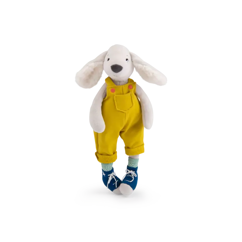 Peluche Chien - Jaune - Puce et Pilou 