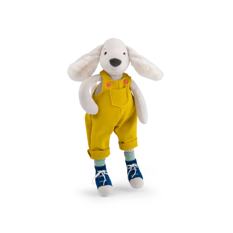 Peluche Chien - Jaune - Puce et Pilou 