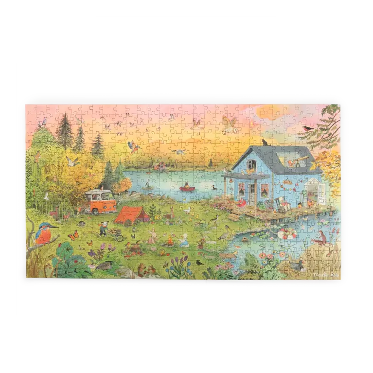 Puzzle la grande famille 500 pcs