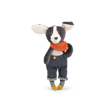 Poupée chien - Puce bleu - Puce et Pilou 