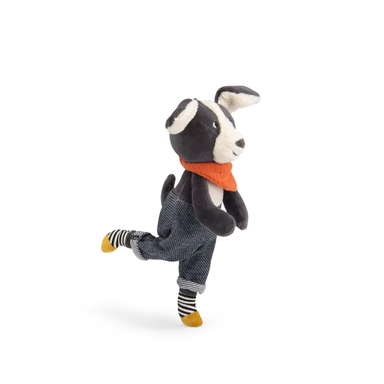 Poupée chien - Puce bleu - Puce et Pilou 