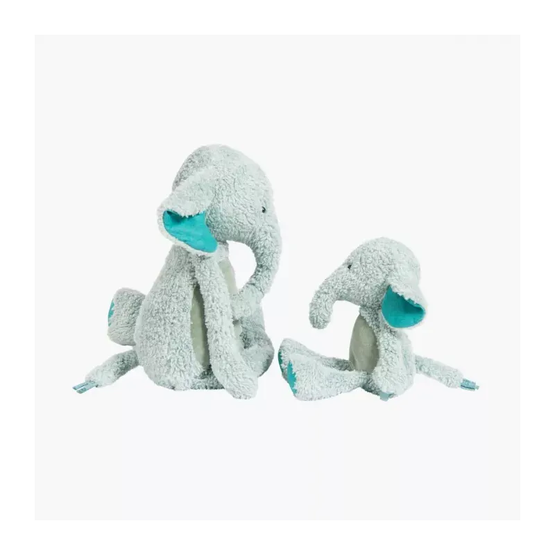 Les Baba Bou Peluche Petit éléphant