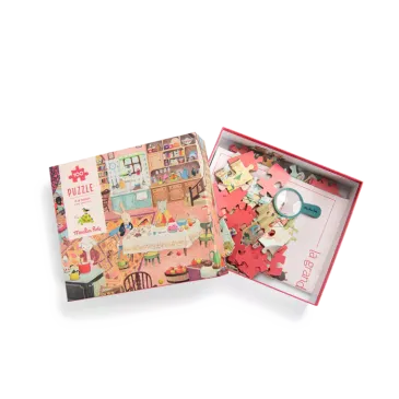 Puzzle La Grande famille- A la maison - 100 pièces