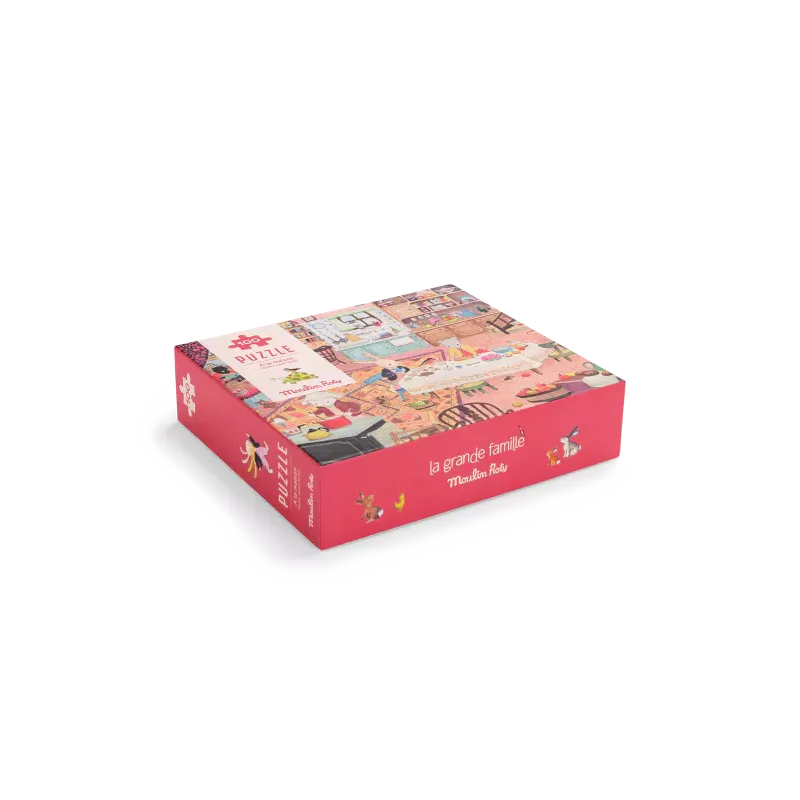 Puzzle La Grande famille- A la maison - 100 pièces