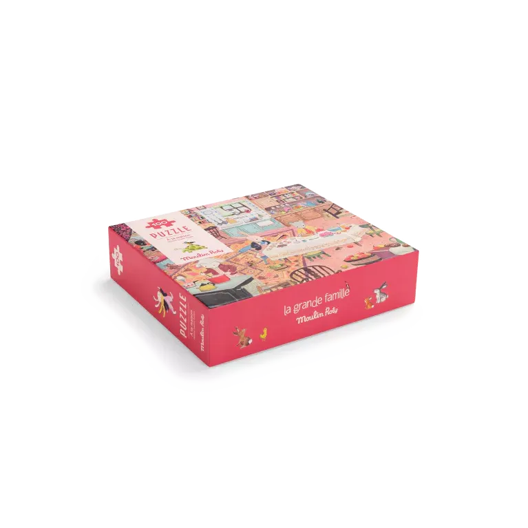Puzzle La Grande famille- A la maison - 100 pièces