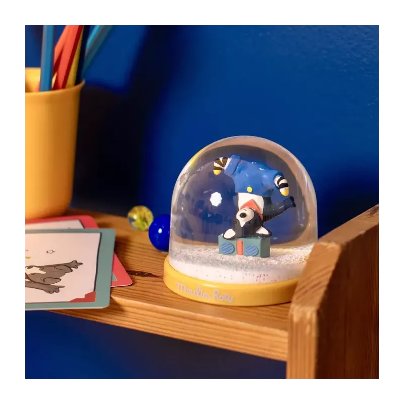 Boule à neige - Puce et Pilou 