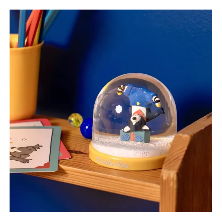 Boule à neige - Puce et Pilou 