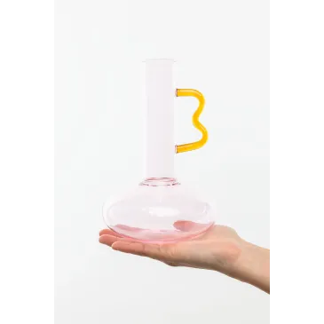 Vase en verre - Rainbow - Violet 