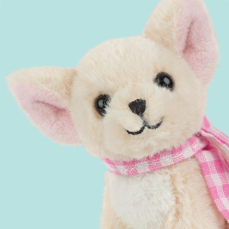 Mini peluche dans sa boîte studio pets - Chihuahua