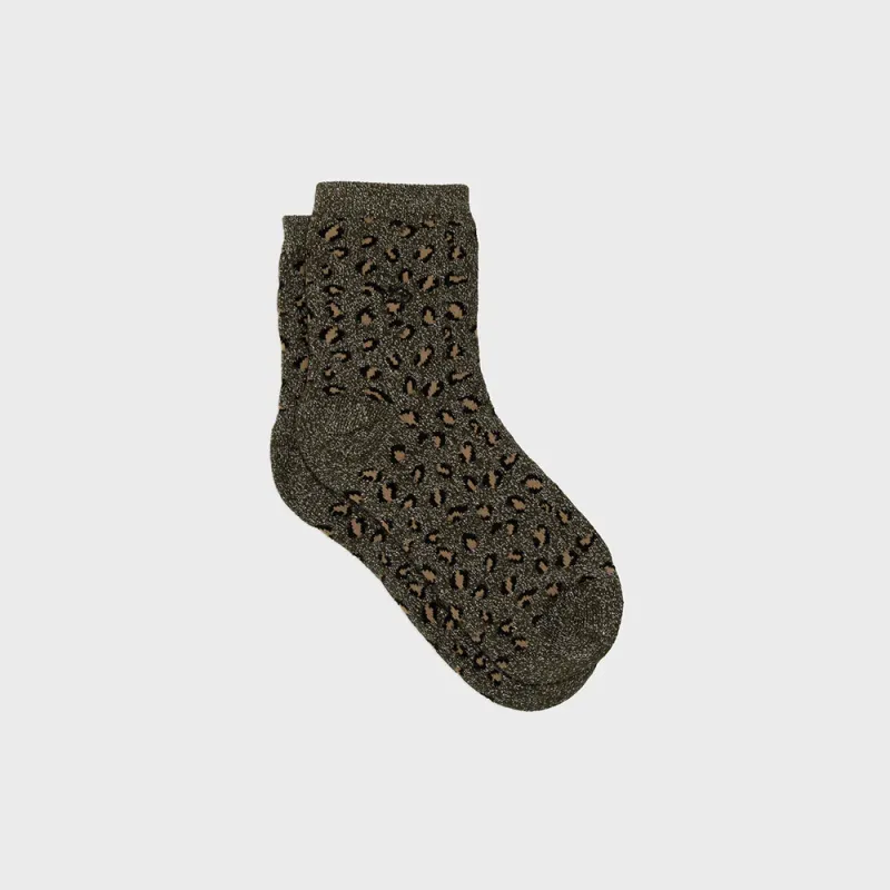Chaussettes en coton - Taille 37-40 - Kaki