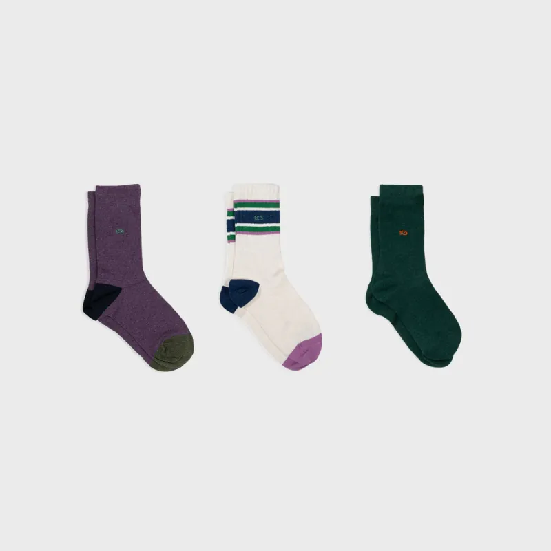 Coffret chaussettes - 3 paires - Born to be retro 