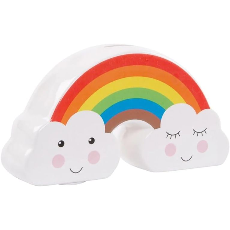 Tirelire Arc-en-ciel et nuages