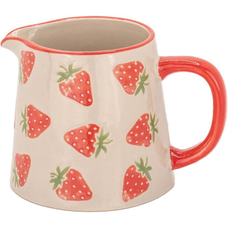 Petit pot à lait fraises