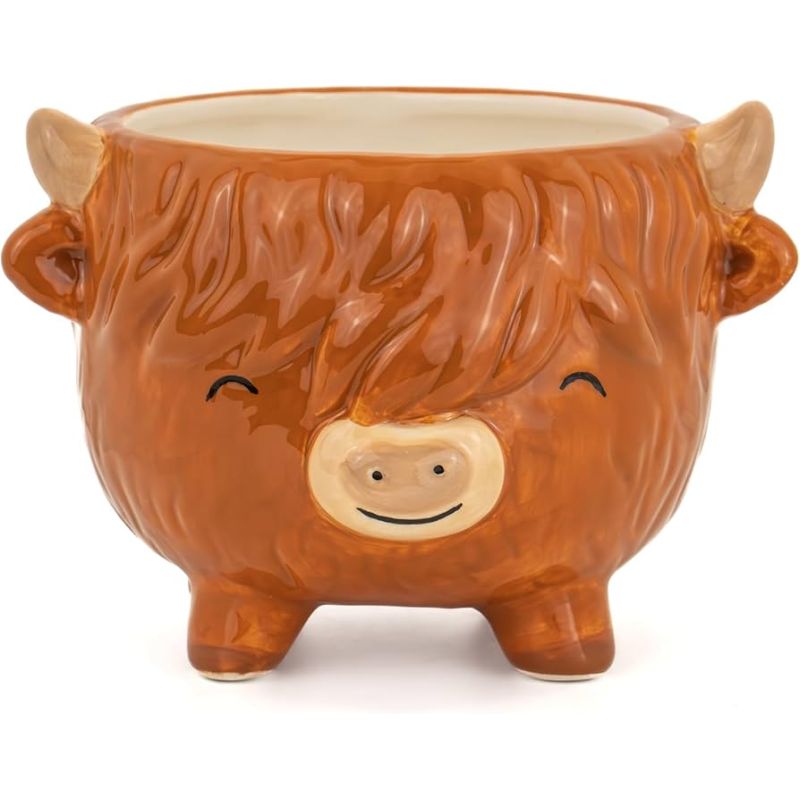 Petit pot à plante highland