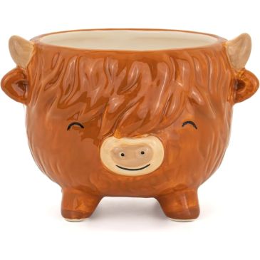Petit pot à plante highland
