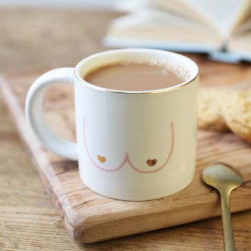 Mug girl power boobies