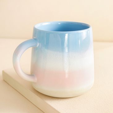 Mug pastel ombres bleu rose