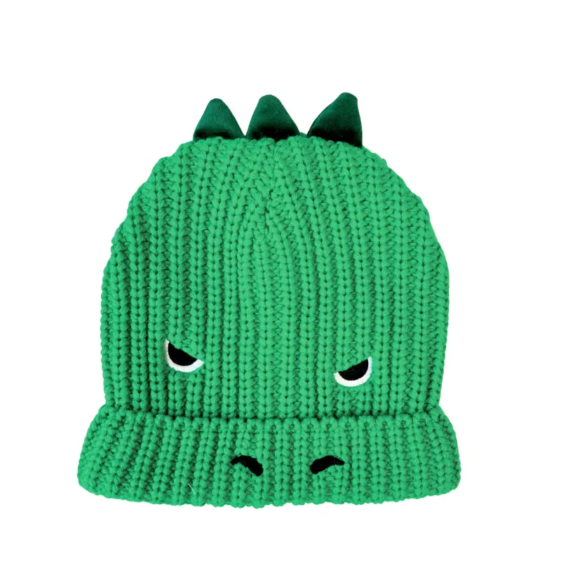 Bonnet - Vert - Dinosaure - 3 - 6 ans