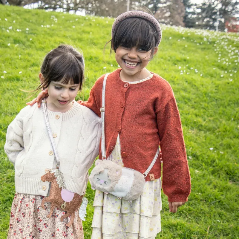 Sac Hamster - fourrure - beige