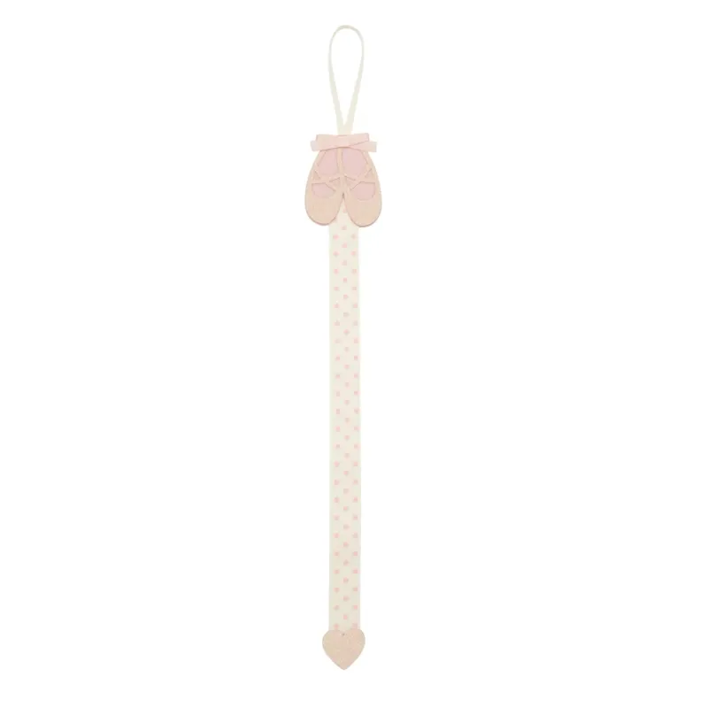 Support pour barrette - Chaussons de danse rose