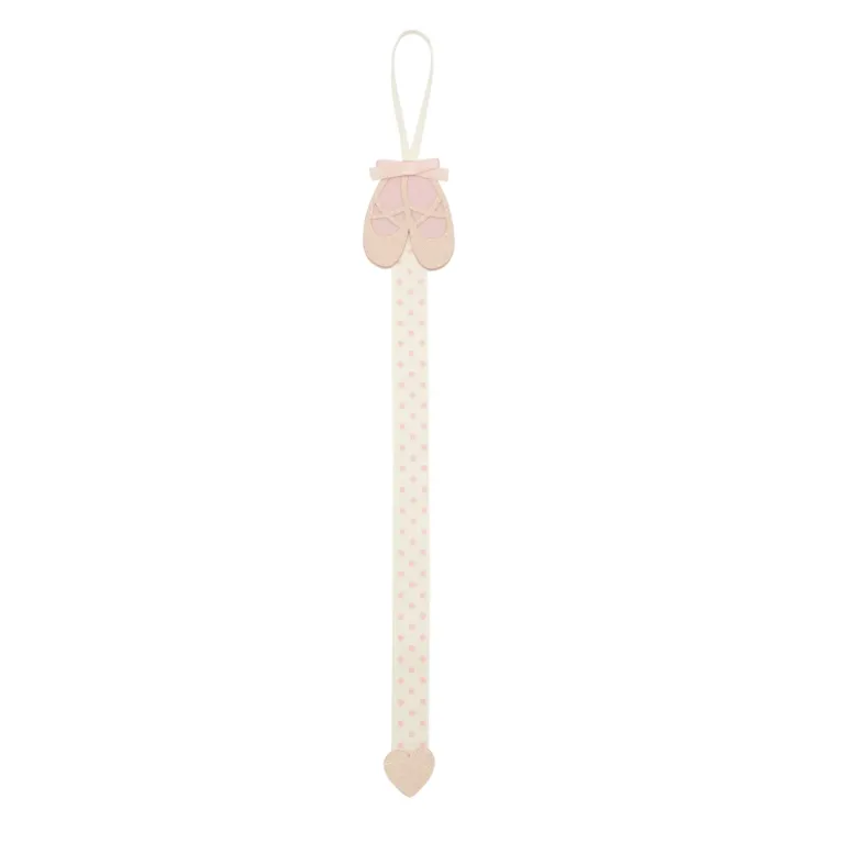 Support pour barrette - Chaussons de danse rose
