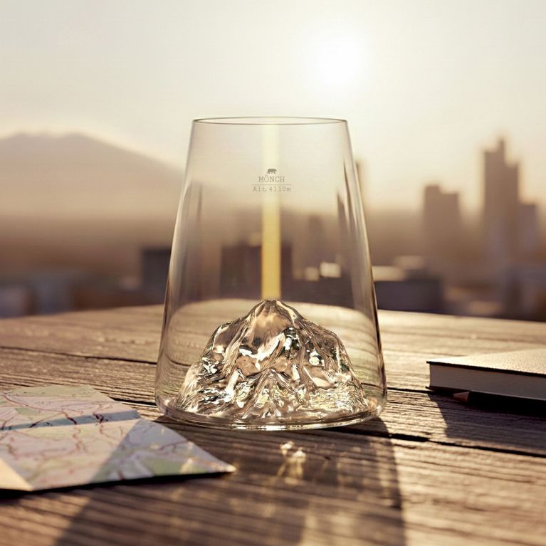 Verre long drink topographique - Mönch