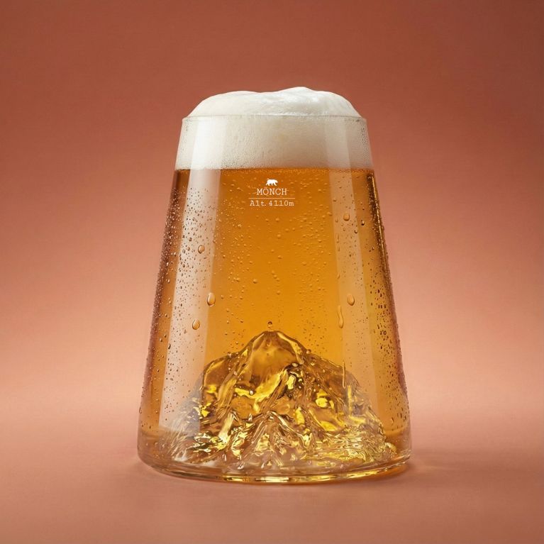 Verre long drink topographique - Mönch