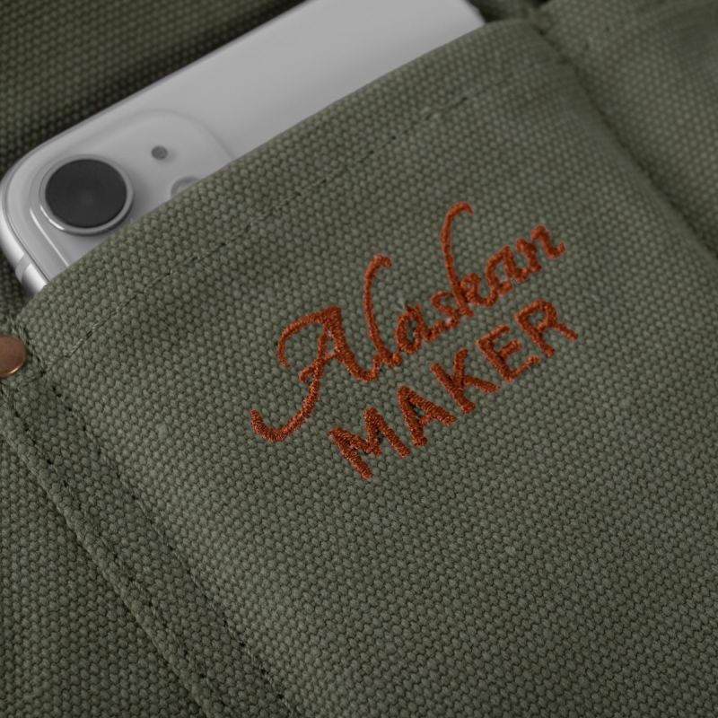 Tablier Alaskan Maker - N°325 - Vert Olive 