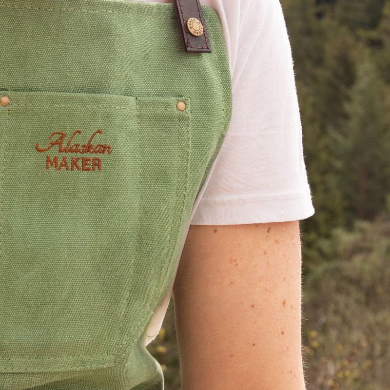 Tablier Alaskan Maker - N°325 - Vert menthe