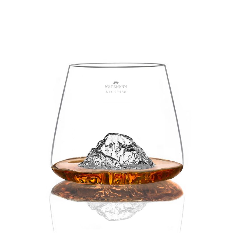 Set de 2 verres topographiques - Zugspitze et Watzmann