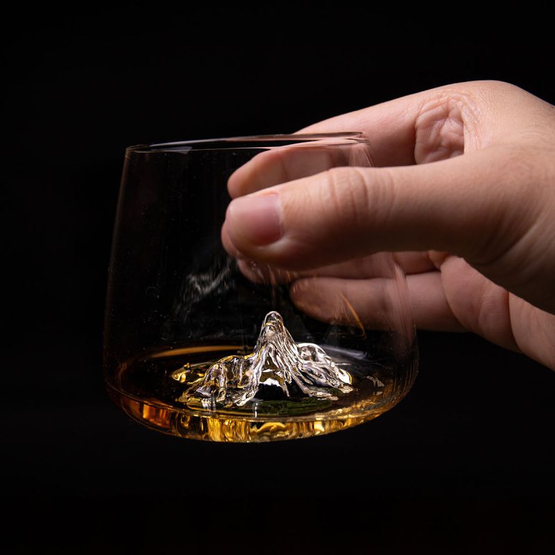 Set de 2 verres topographiques - Zugspitze et Watzmann