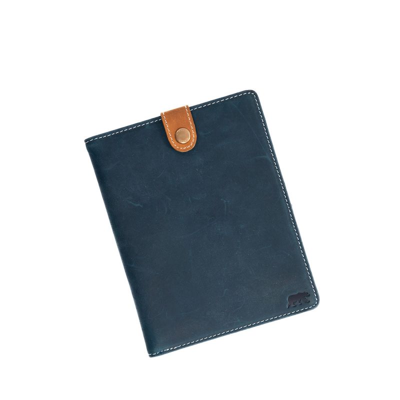 Protège passeport Alaskan Maker - Passenger - Fjord bleu