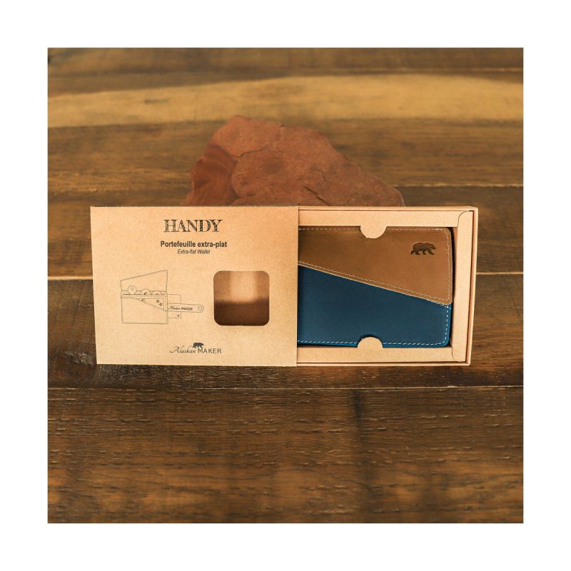 Portefeuille extra-plat Alaskan Maker - Handy - Fjord