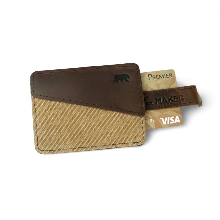 Porte-cartes Handy - Anti-RFID - Moutarde