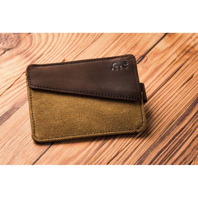 Porte-cartes Handy - Anti-RFID - Moutarde