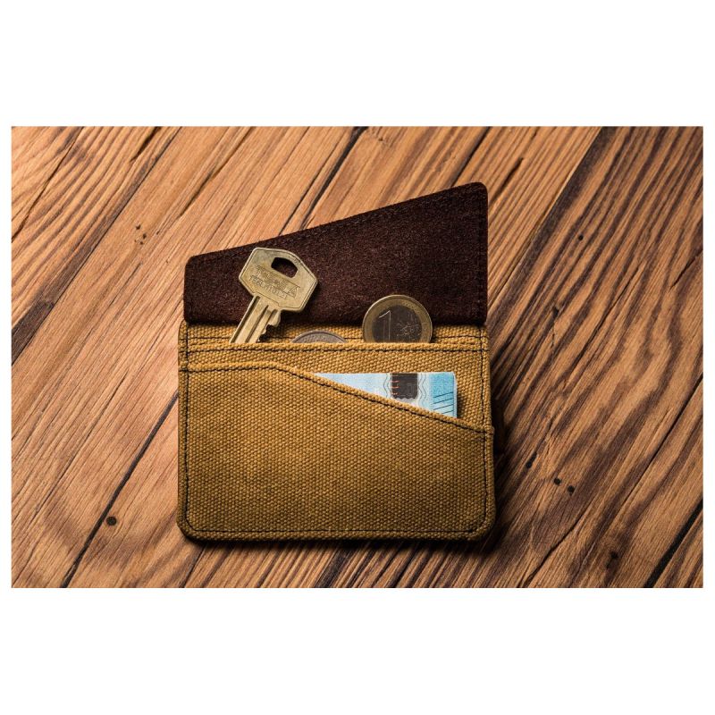 Porte-cartes Handy - Anti-RFID - Moutarde