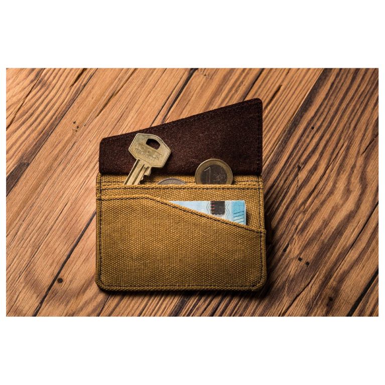 Porte-cartes Handy - Anti-RFID - Moutarde