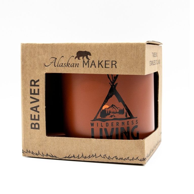 Mug Alaskan Maker - Beaver terracotta- Living