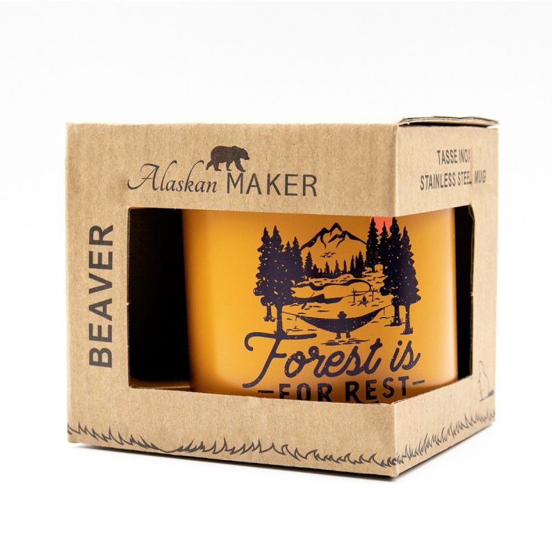 Mug Alaskan Maker - Beaver moutarde - Forest