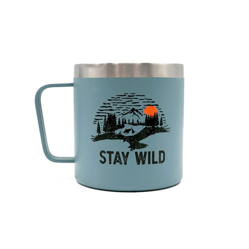 Mug Alaskan Maker - Beaver bleu - Stay wild
