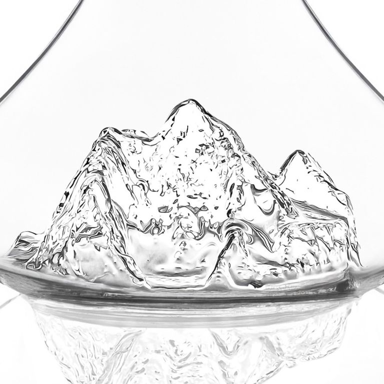Carafe topographique - Mont Everest 