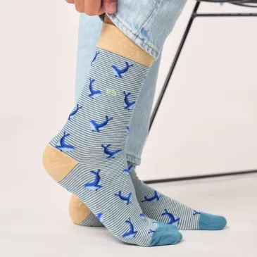 Paire de chaussettes - 41 46 - Baleines