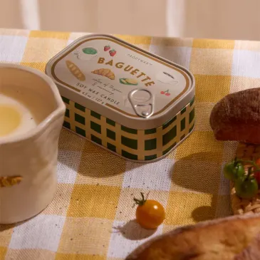 Bougie - Boite à sardines - 127 G - Baguette 