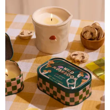 Bougie - Boite à sardines - 127 G - Champignon 