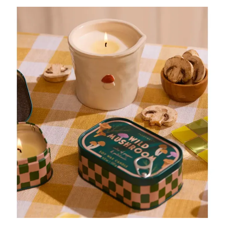 Bougie - Boite à sardines - 127 G - Champignon 