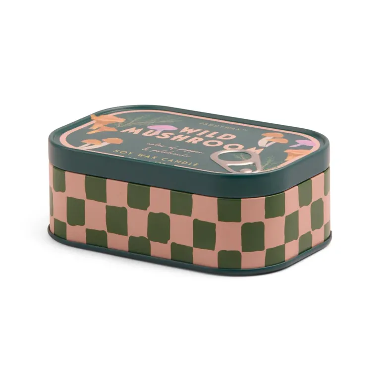Bougie - Boite à sardines - 127 G - Champignon 