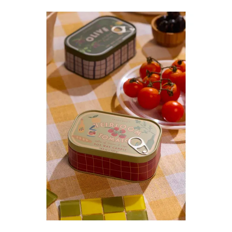 Bougie - Boite à sardines - 127 G - Tomato