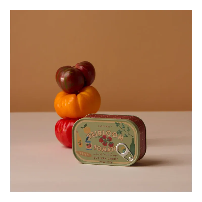 Bougie - Boite à sardines - 127 G - Tomato