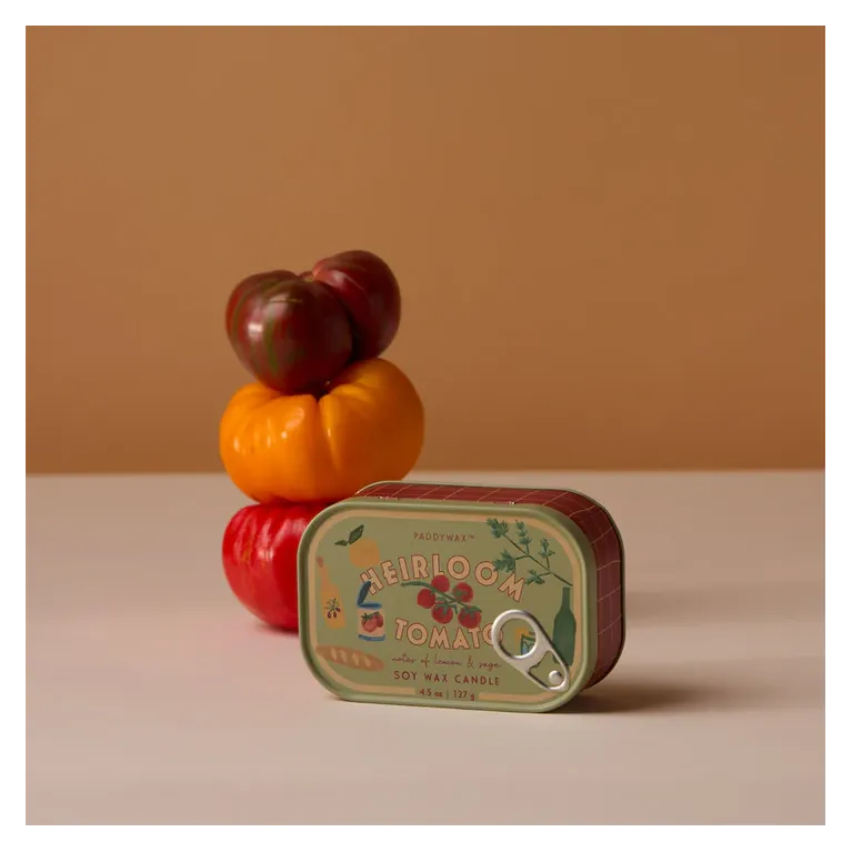 Bougie - Boite à sardines - 127 G - Tomato