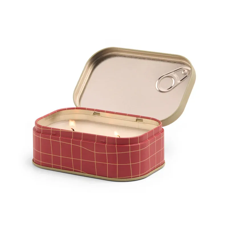 Bougie - Boite à sardines - 127 G - Tomato